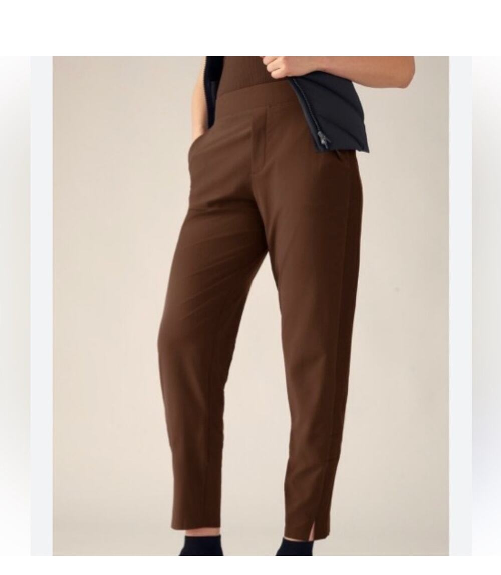 Athleta Brooklyn Ankle Pant Brown Size 6